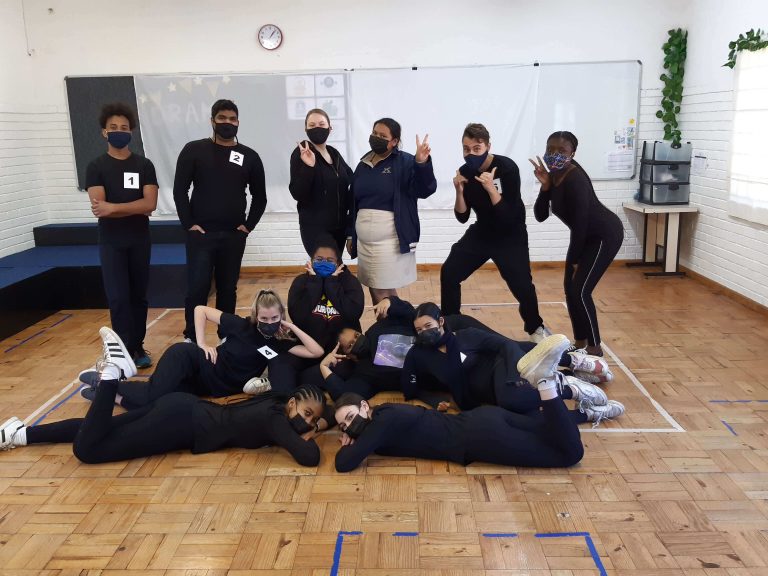 Matrics perform Final Drama Prac