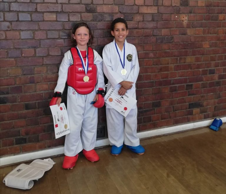 Two Kumite stars at Cannons!