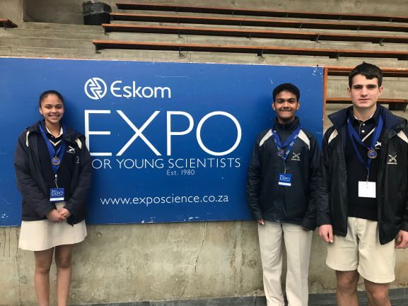 HS Young Scientists win Bronze medals at Expo.