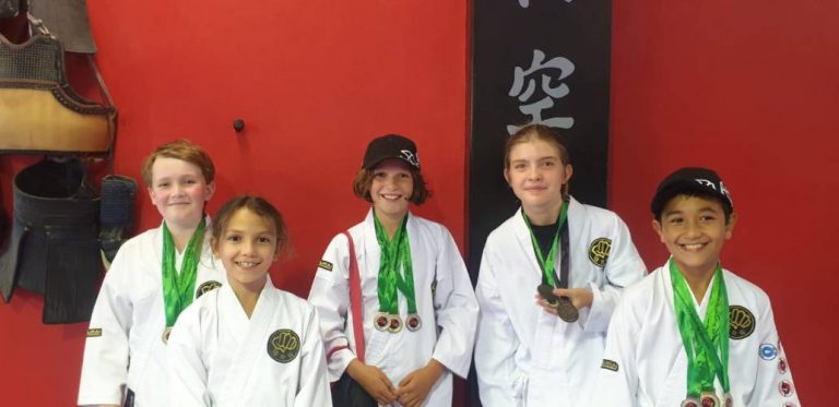 Cannons Karate pupils kick their way to success