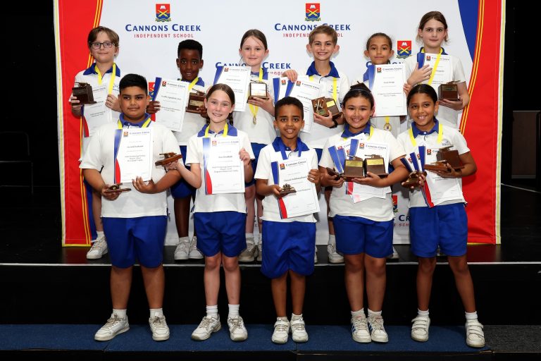 Cannons celebrates achievers at Grade 1-3 Prize-giving