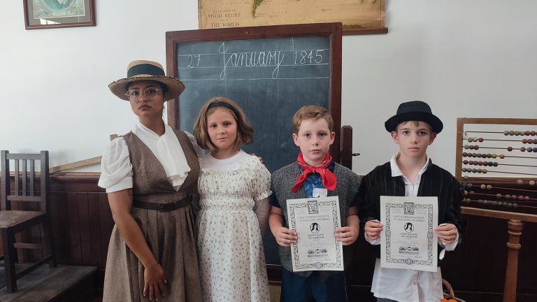 Grade 4s experience ‘Victorian’ era schooling