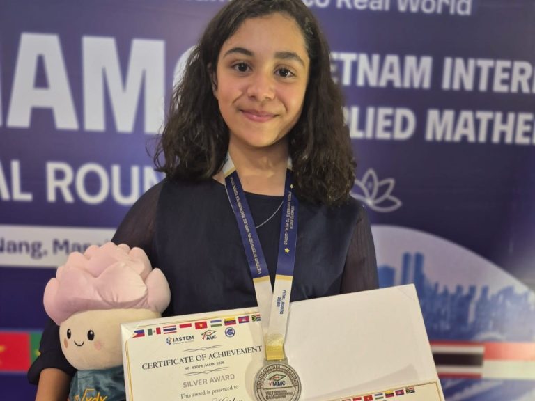 Cannons pupil achieves silver at international Mathematics Competition